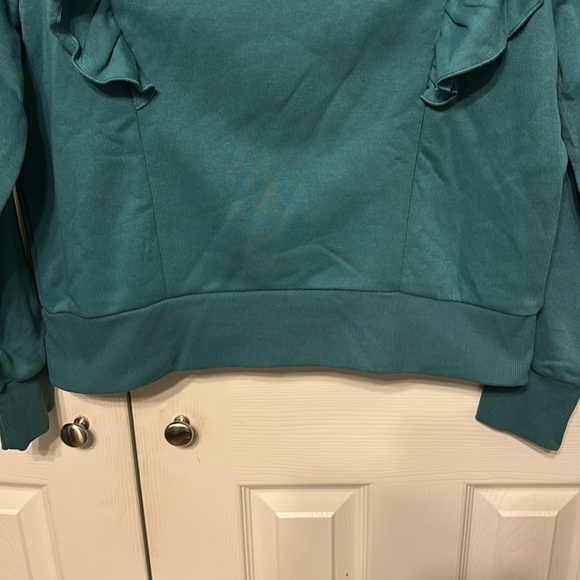 Thereabouts Plus Girls Ruffled Sweatshirt - Picture 3 of 6